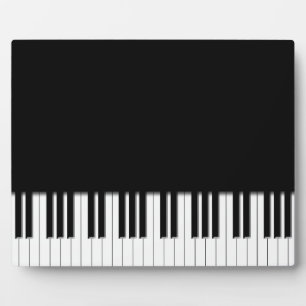 Piano Keyboard Keys Plaque