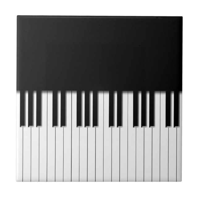 Piano Keyboard Keys Tile (Front)