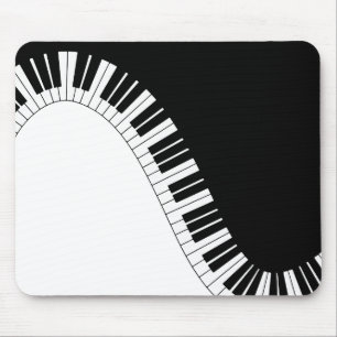 Piano Keyboard Mouse Pad