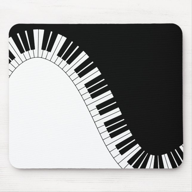 Piano Keyboard Mouse Pad (Front)