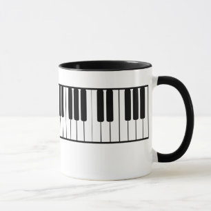 Piano Keyboard Mug