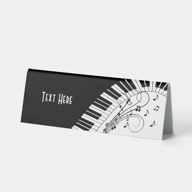 Piano Keyboard Music Design (Front)