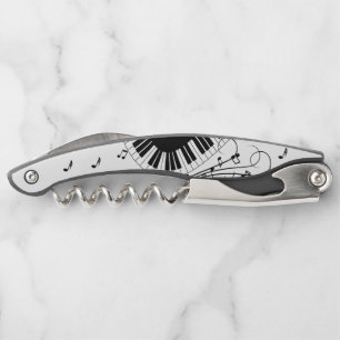 Piano Keyboard Music Design Corkscrew