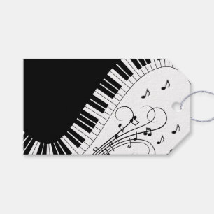 Piano Keyboard Music Design Mouse Pad Gift Tags