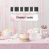 Piano keyboard music recital sign performance