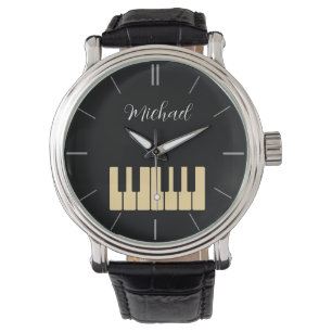 Piano Keyboard Personalised Musician's Watch