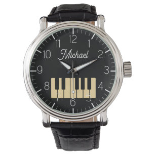 Piano Keyboard Personalised Musician's Watch