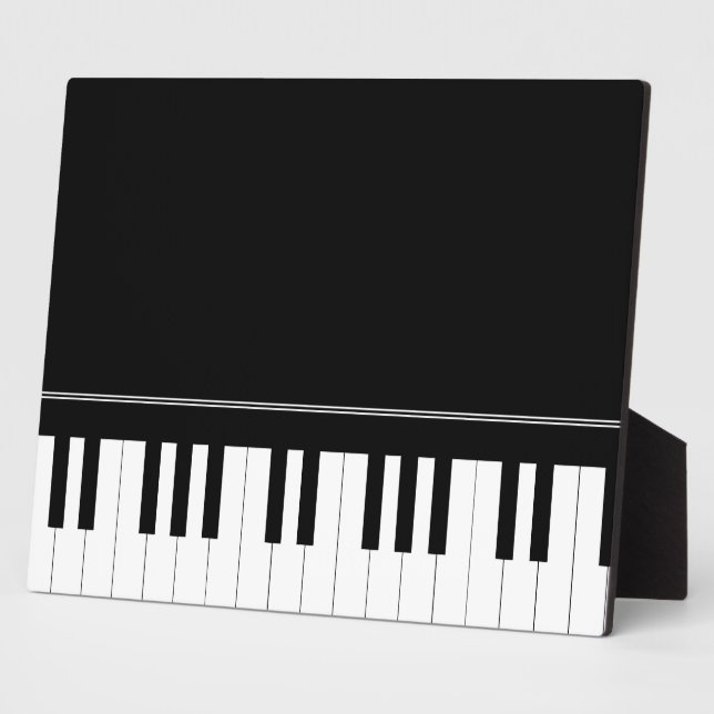 Piano keyboard plaque (Side)
