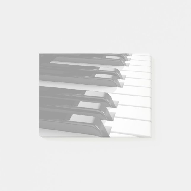 Piano Keyboard Post-it Notes (Front)