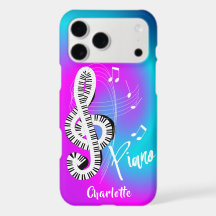 Piano Keyboard Treble Clef Music Personalised