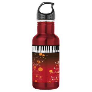piano keys 532 ml water bottle