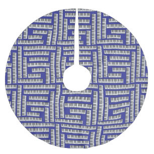 Piano Keys Brushed Polyester Tree Skirt