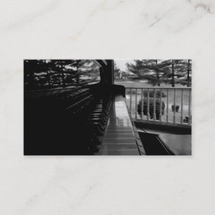 PIANO KEYS - Business Card Template