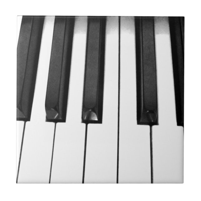 Piano keys ceramic tile (Front)