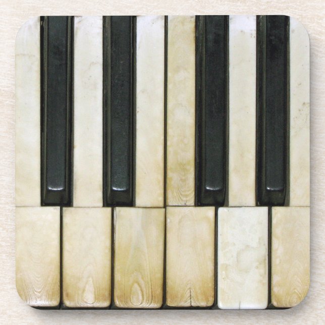 Piano Keys Coaster (Front)