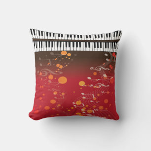 piano keys cushion