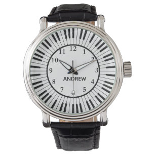 Piano Keys Design Watch