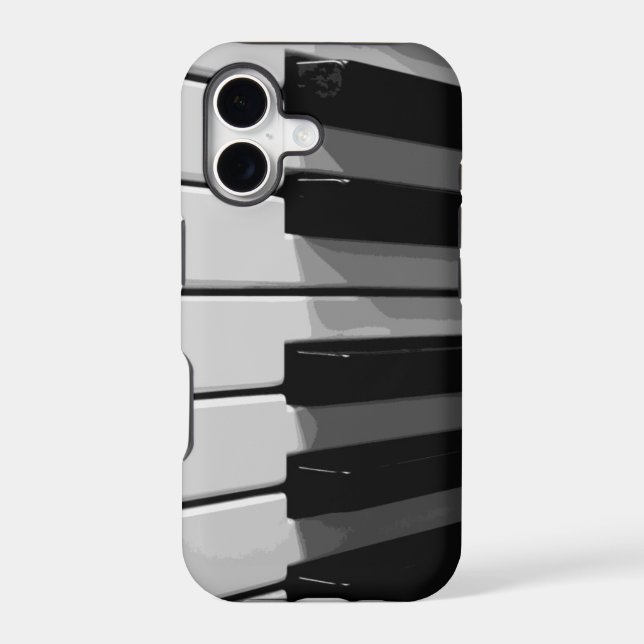 Piano Keys iPhone Case (Back)
