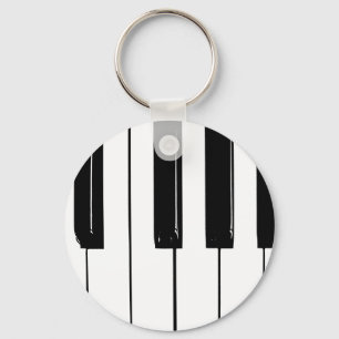 Piano Keys Key Ring