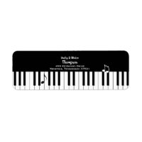 Piano Keys Keyboard Return Address