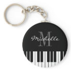 Piano keys keychain for kids, pianist or teacher