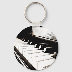 Piano Keys Macro Key Ring