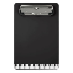 Piano Keys Mini Clipboard