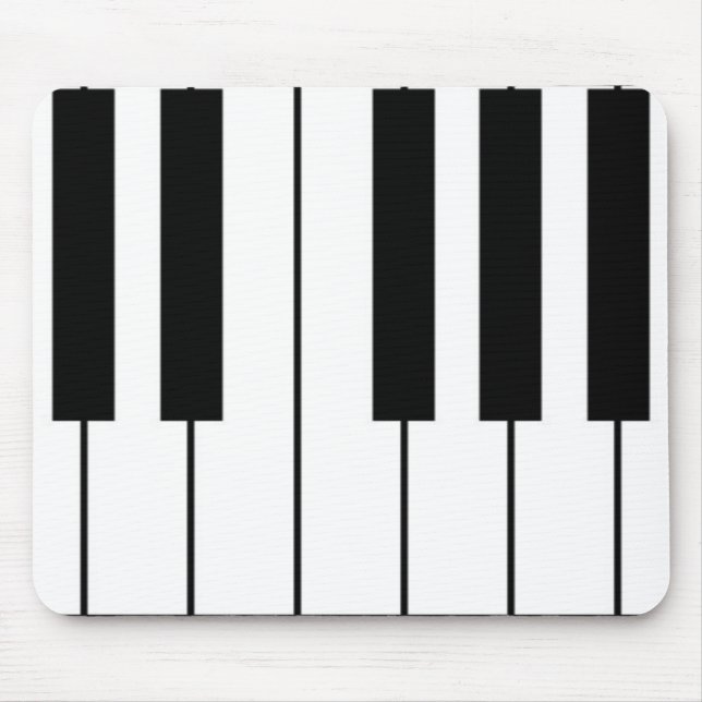 Piano Keys - Mouse Pad #1 (Front)