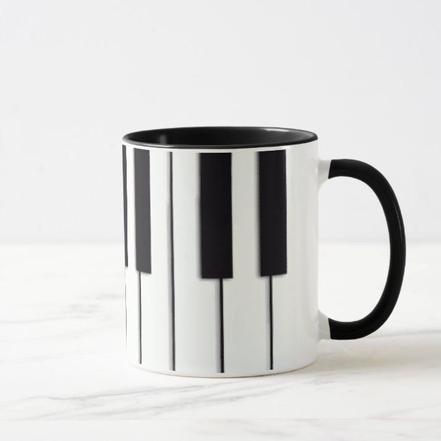 Piano Keys Mug (Right)