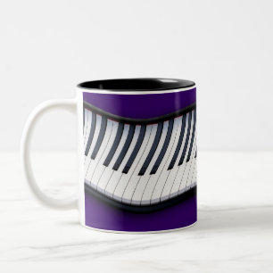PIANO KEYS Music Lover Mugs