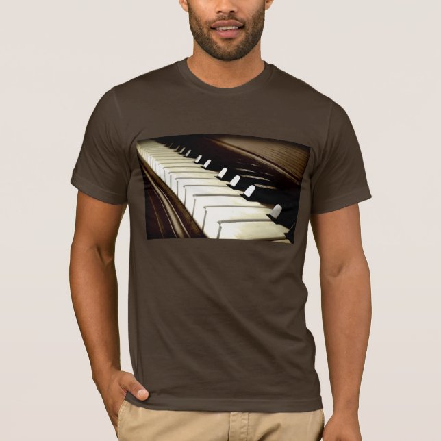PIANO KEYS Music Lover T-Shirt (Front)