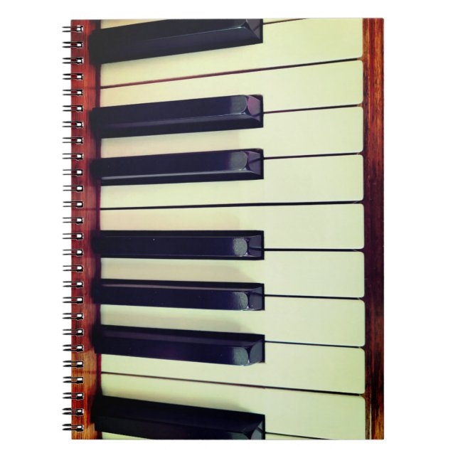 Piano Keys Notebook (Front)