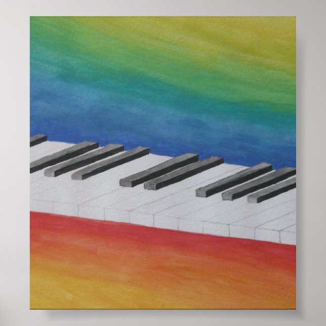 Piano Keys Poster (Front)