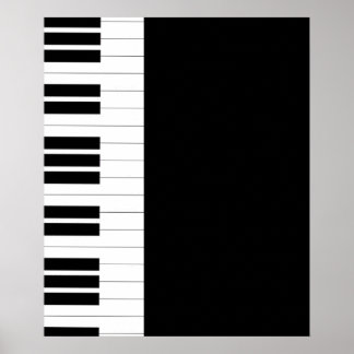 Piano Keys Poster