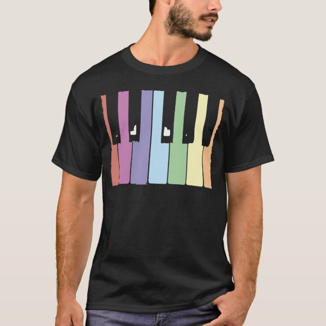 Piano Keys T-Shirt (Front)