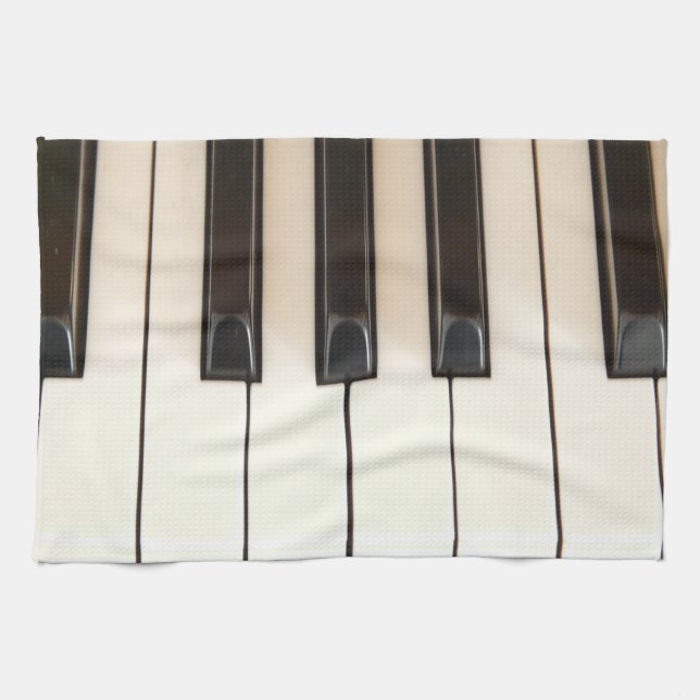 Piano Keys Tea Towel (Horizontal)