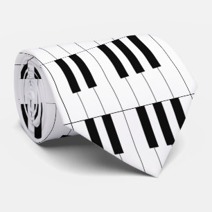 Piano Keys Tie