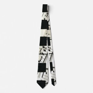Piano keys  tie