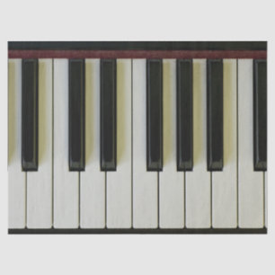 Piano Keys Tissue Paper