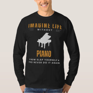 Piano-less Playfulness: Slap Yourself & Harmonise T-Shirt