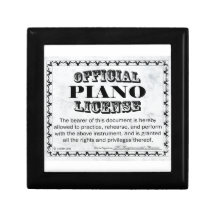 Piano License
