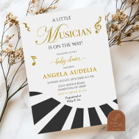 Piano Little Musician Music Baby Shower
