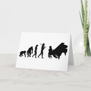 Piano lovers gifts for Pianists - Bach Mozart Card