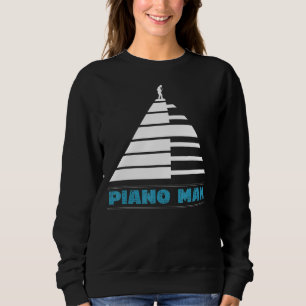 Piano Man For Keyboard And Instrument Sweatshirt