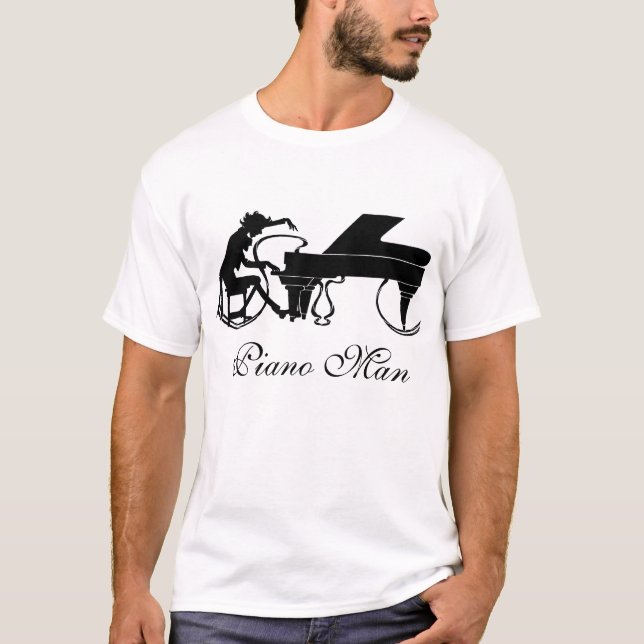 Piano Man T-Shirt (Front)