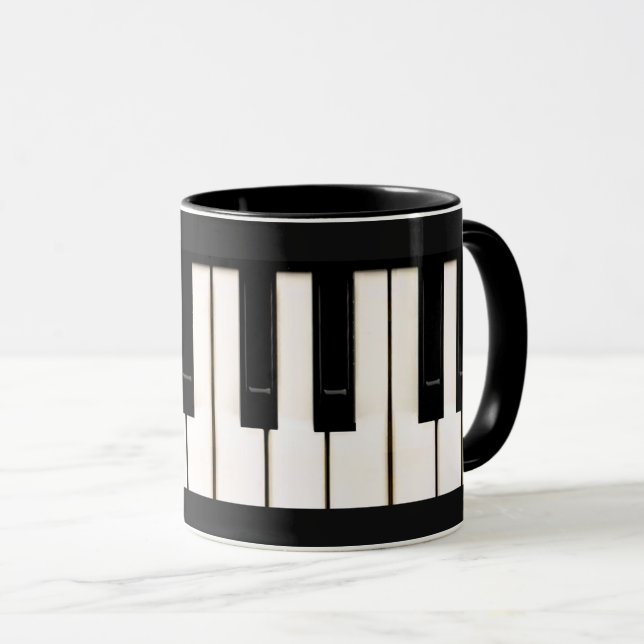 Piano 🎹 Mug (Front Right)