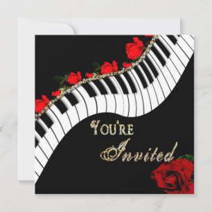 Piano/Mujsical Invitation - Multi Purpose