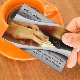 Piano Music Business Card