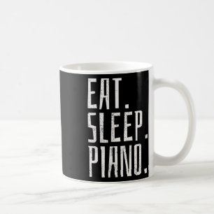 Piano Music Instrument Pianist Vintage Gift Coffee Mug