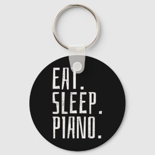 Piano Music Instrument Pianist Vintage Gift  Key Ring